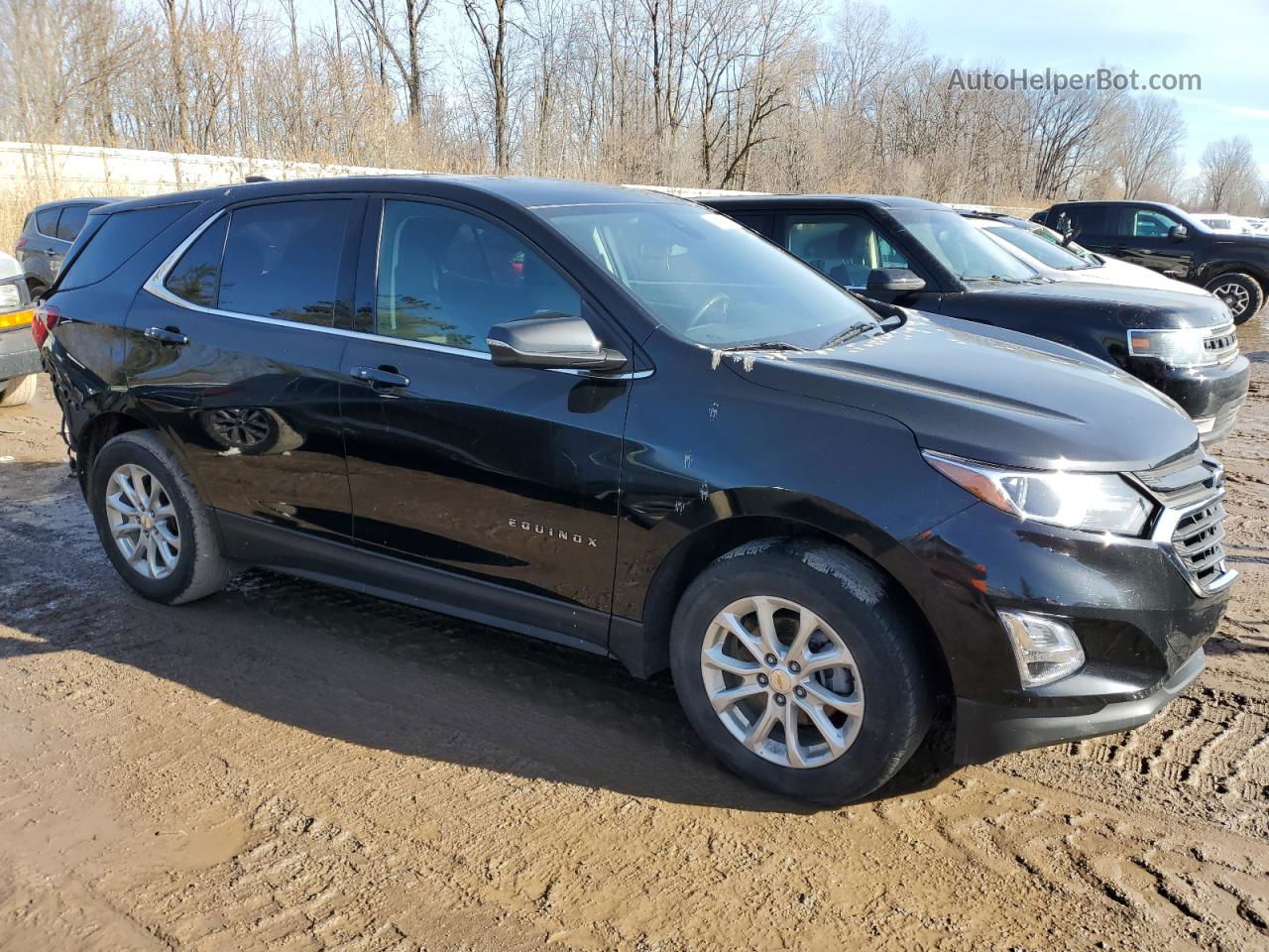 2019 Chevrolet Equinox Lt Черный vin: 2GNAXJEV8K6255782