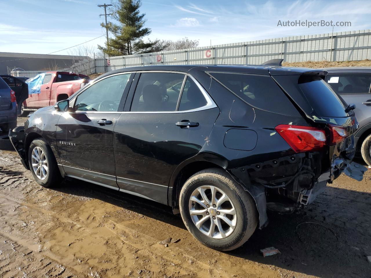 2019 Chevrolet Equinox Lt Black vin: 2GNAXJEV8K6255782