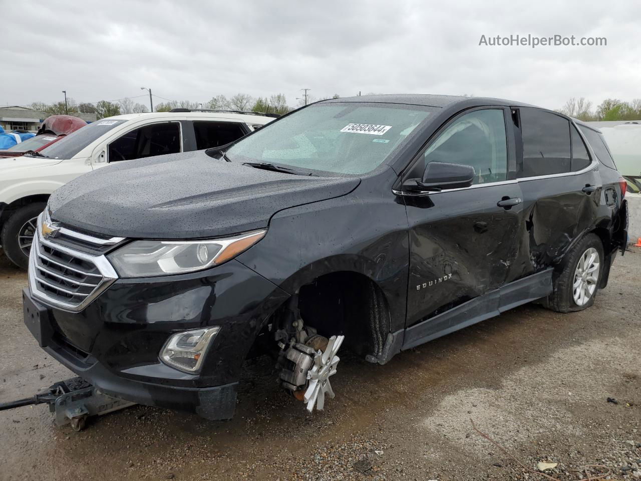 2018 Chevrolet Equinox Lt Black vin: 2GNAXJEV9J6122818