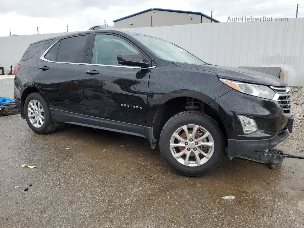 2018 Chevrolet Equinox Lt Черный vin: 2GNAXJEV9J6122818