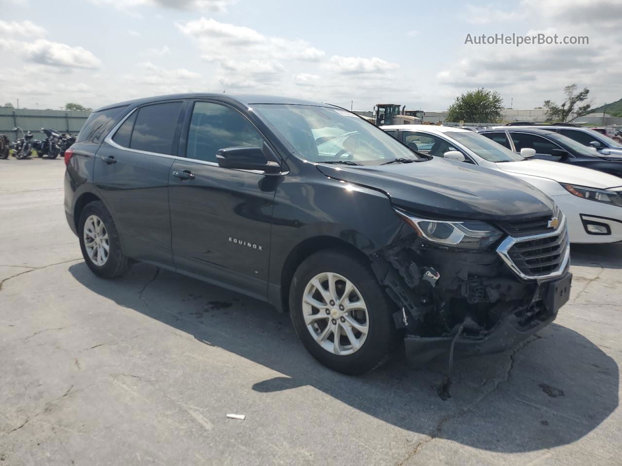 2018 Chevrolet Equinox Lt Черный vin: 2GNAXJEV9J6134287