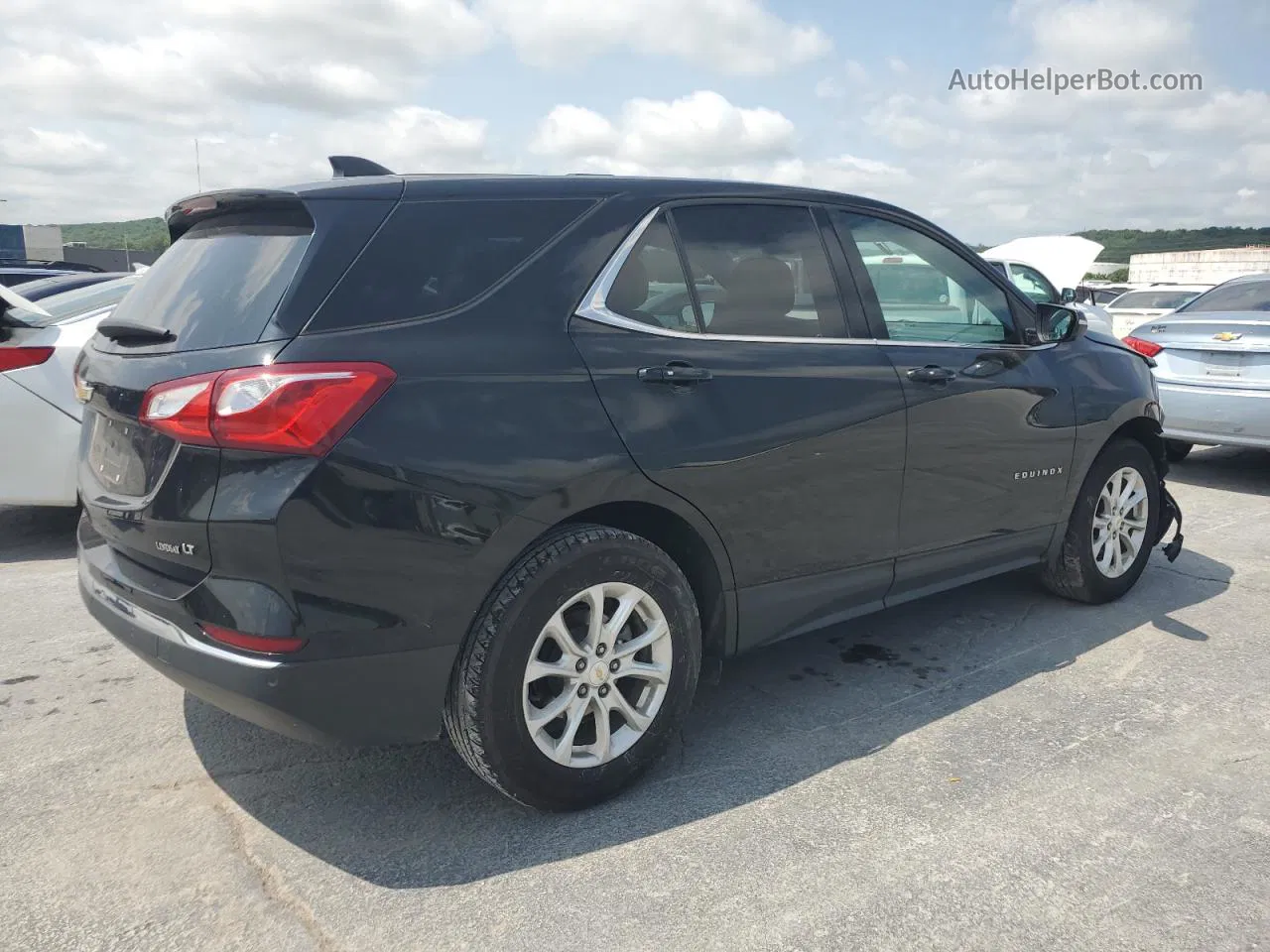 2018 Chevrolet Equinox Lt Черный vin: 2GNAXJEV9J6134287