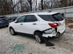 2018 Chevrolet Equinox Lt White vin: 2GNAXJEV9J6157035