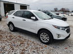 2018 Chevrolet Equinox Lt White vin: 2GNAXJEV9J6157035