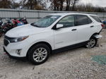 2018 Chevrolet Equinox Lt White vin: 2GNAXJEV9J6157035