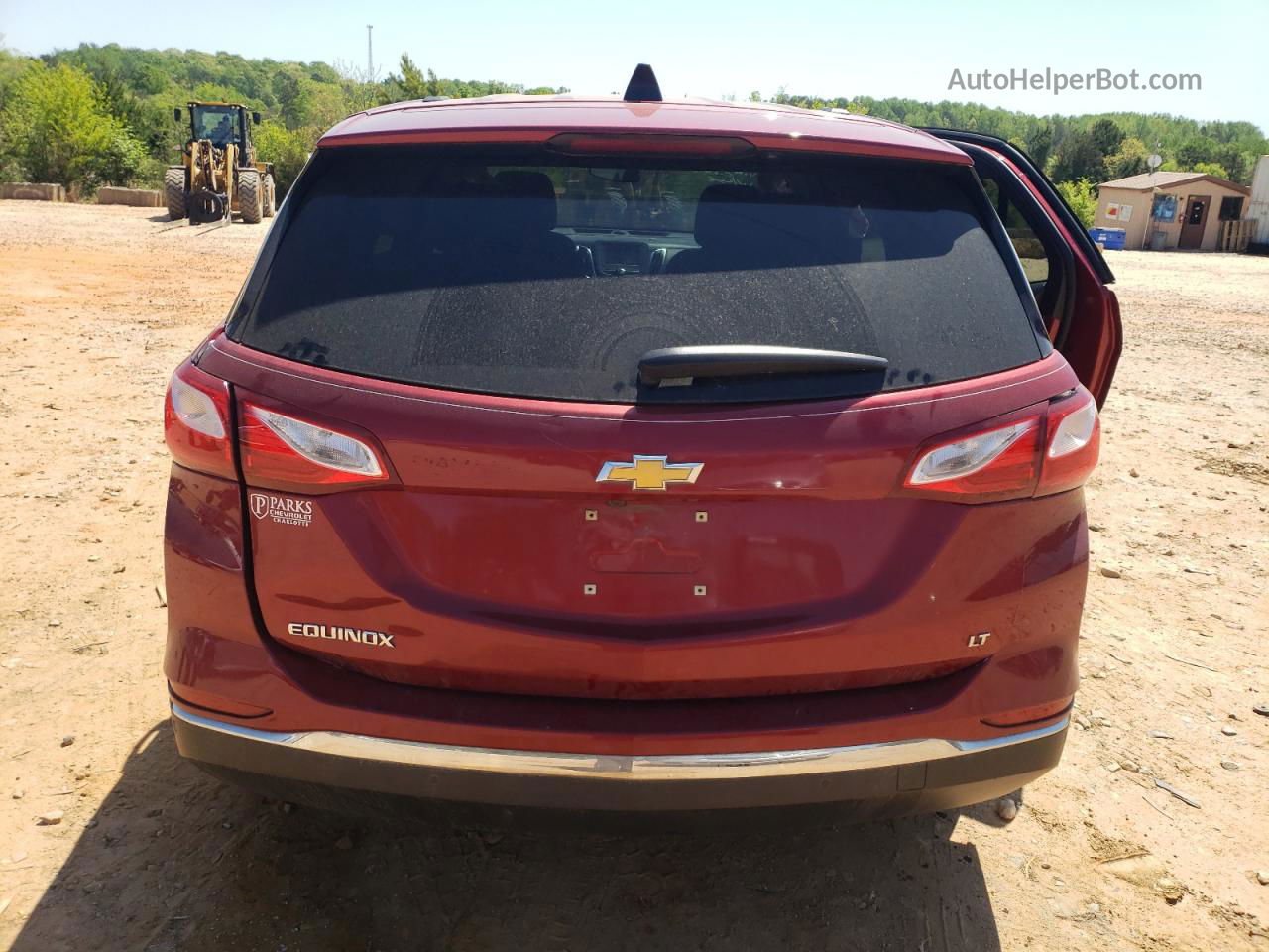 2018 Chevrolet Equinox Lt Red vin: 2GNAXJEV9J6250945