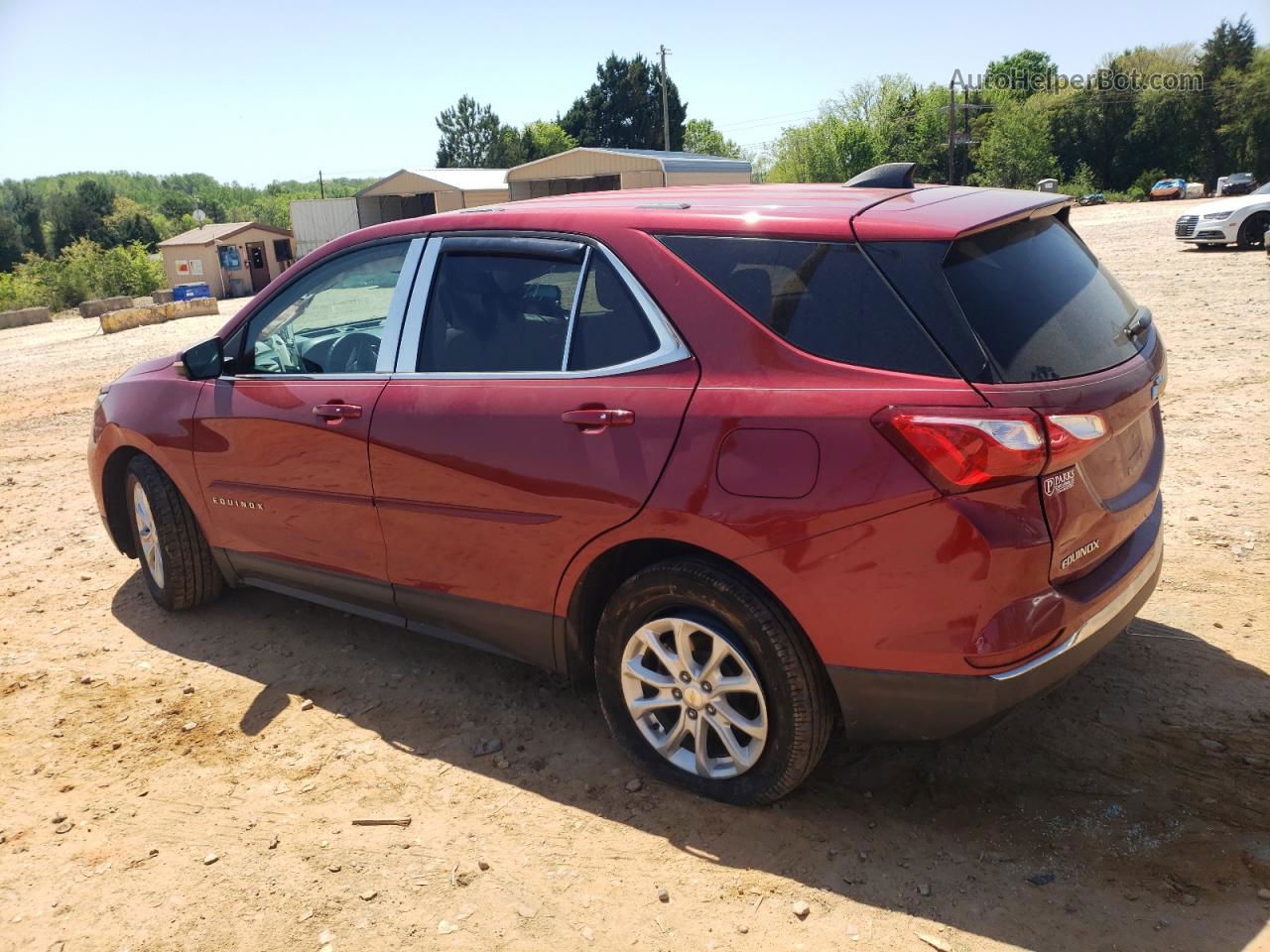 2018 Chevrolet Equinox Lt Red vin: 2GNAXJEV9J6250945