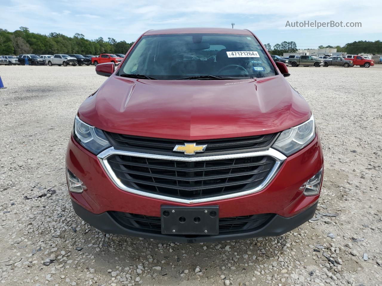 2018 Chevrolet Equinox Lt Red vin: 2GNAXJEV9J6261816