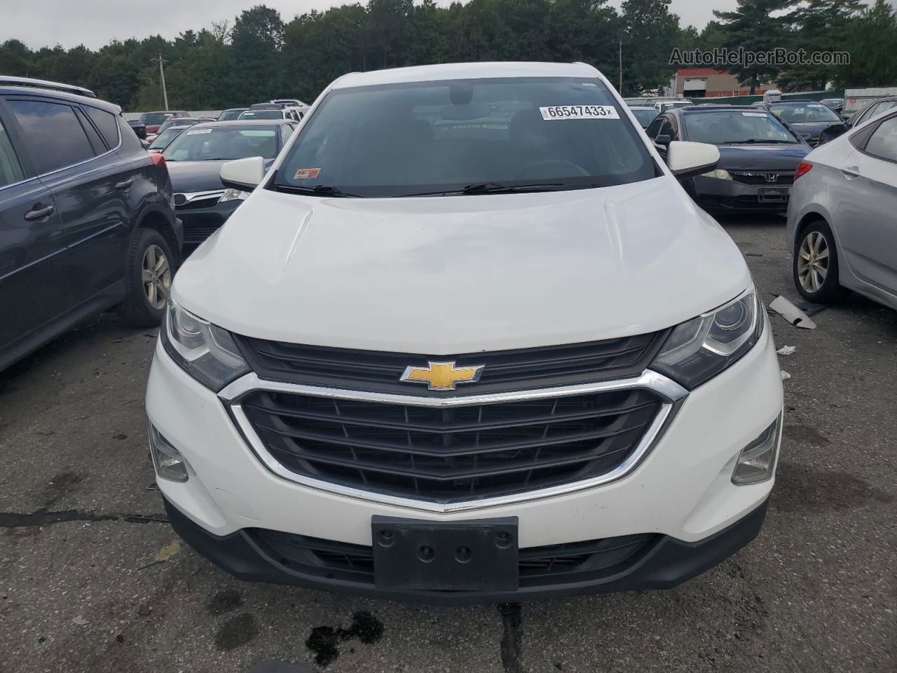 2018 Chevrolet Equinox Lt Белый vin: 2GNAXJEV9J6288577