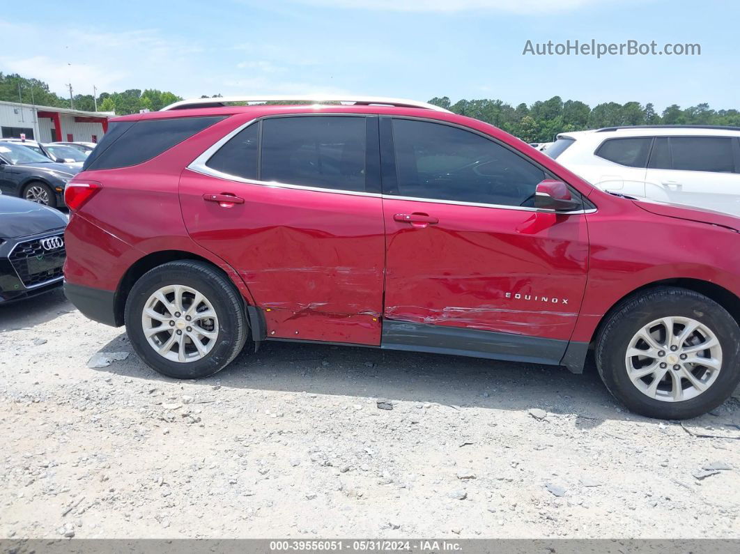 2018 Chevrolet Equinox Lt Red vin: 2GNAXJEVXJ6149848