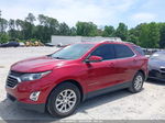 2018 Chevrolet Equinox Lt Red vin: 2GNAXJEVXJ6149848