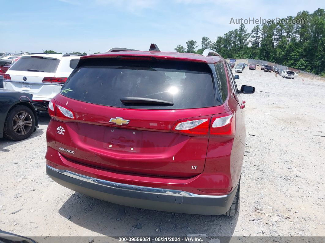 2018 Chevrolet Equinox Lt Red vin: 2GNAXJEVXJ6149848