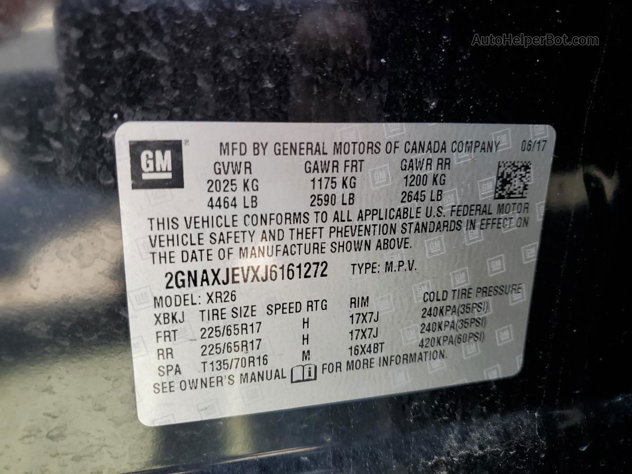 2018 Chevrolet Equinox Lt Черный vin: 2GNAXJEVXJ6161272