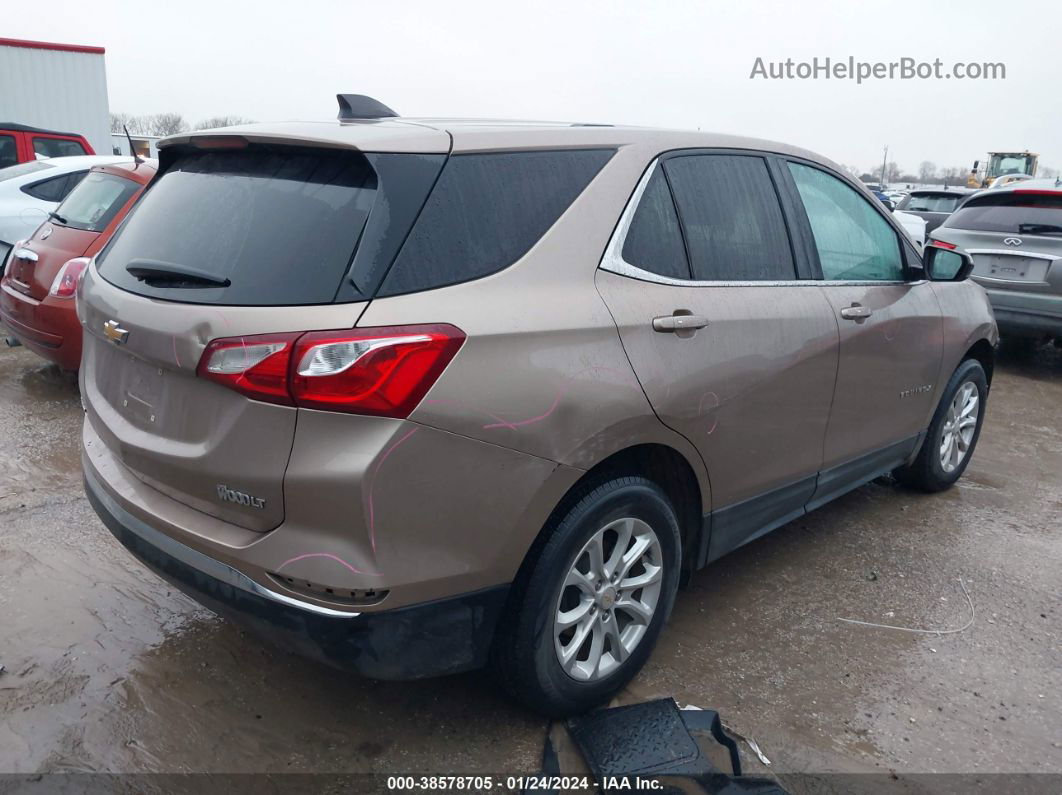 2018 Chevrolet Equinox Lt Gold vin: 2GNAXJEVXJ6173650