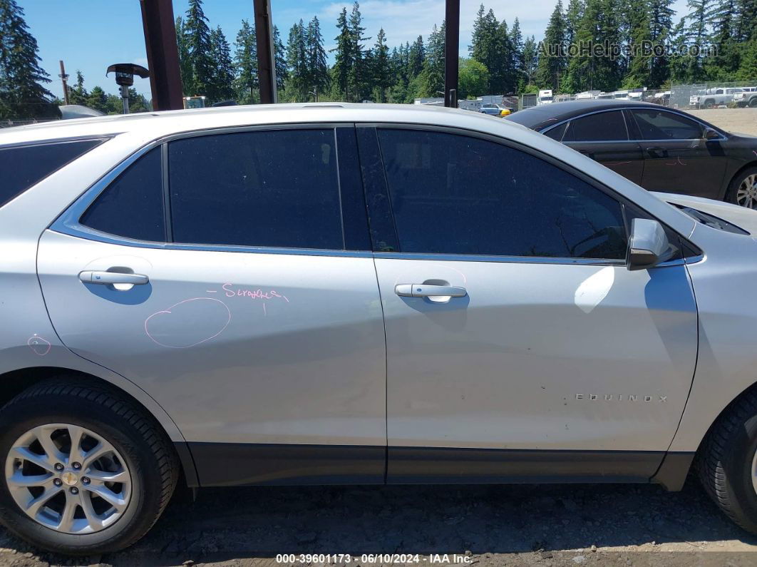 2019 Chevrolet Equinox Lt Silver vin: 2GNAXJEVXK6274883