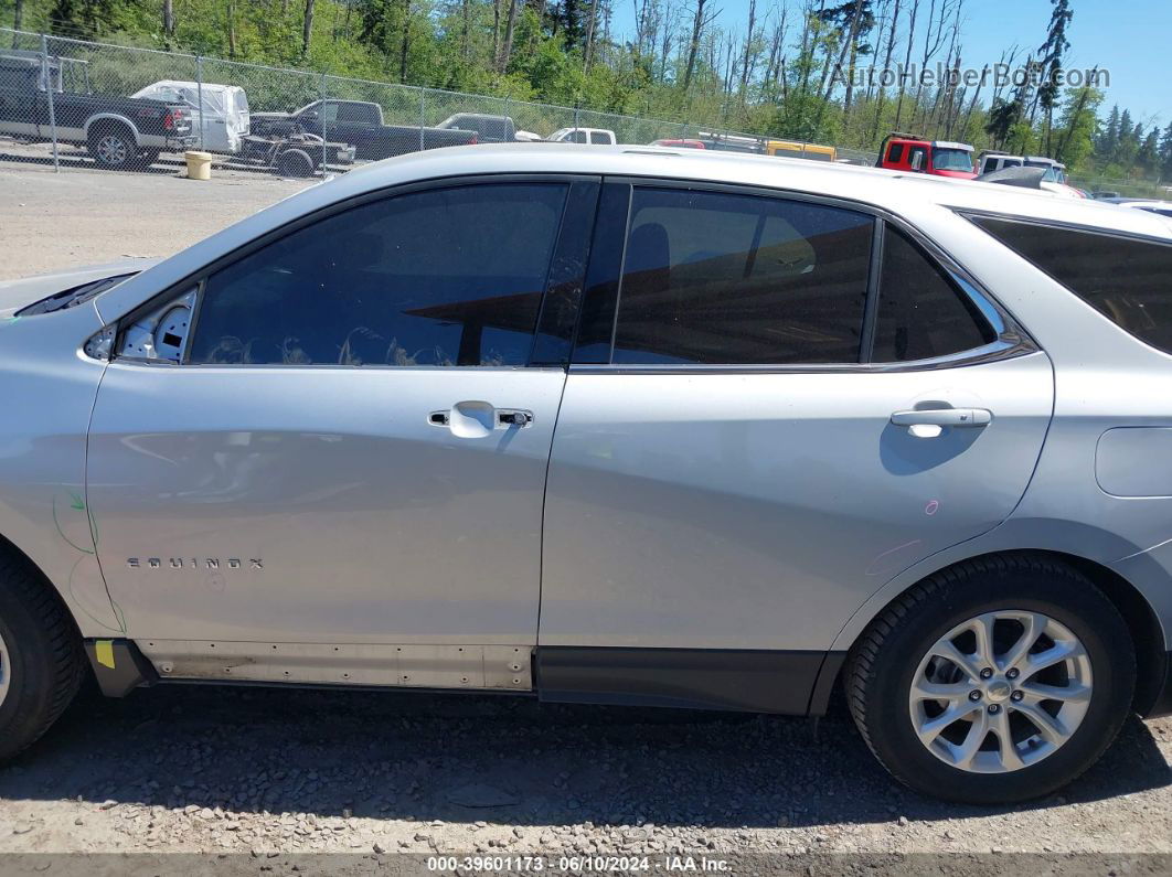 2019 Chevrolet Equinox Lt Silver vin: 2GNAXJEVXK6274883