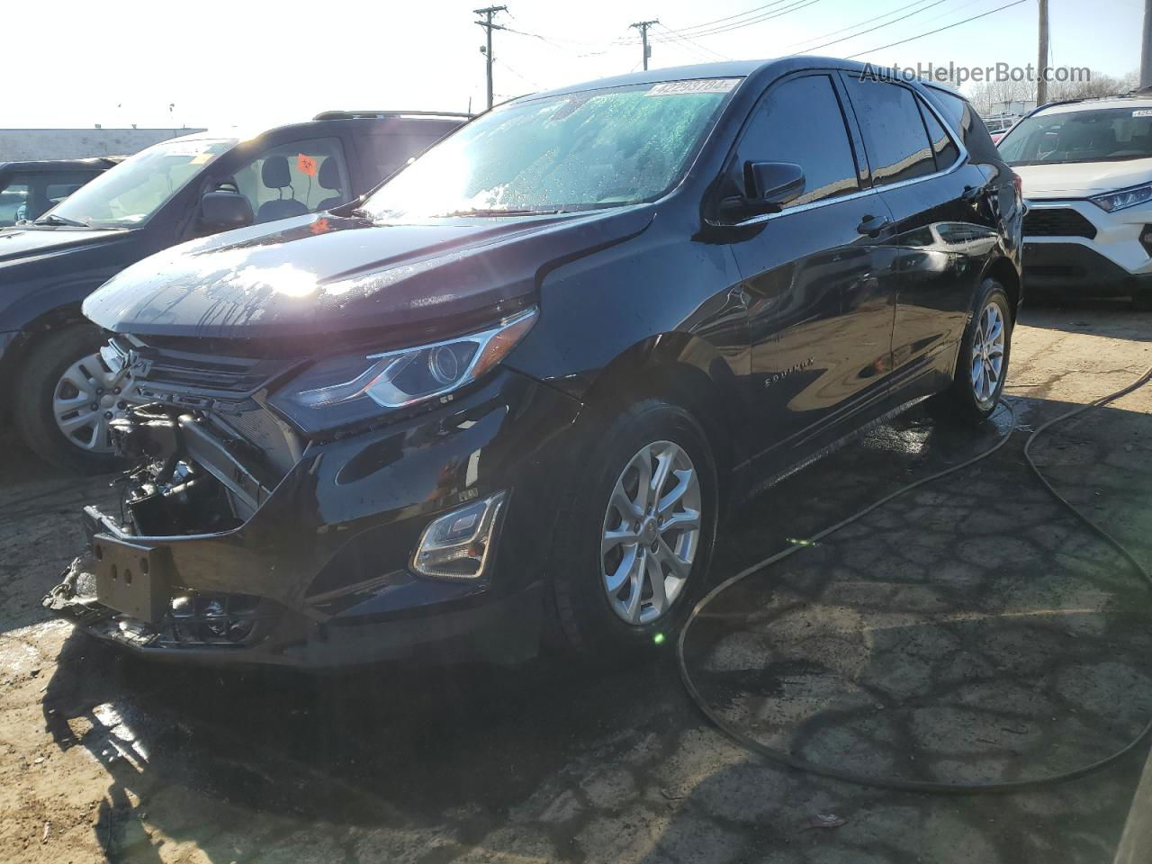 2019 Chevrolet Equinox Lt Black vin: 2GNAXKEV0K6180971