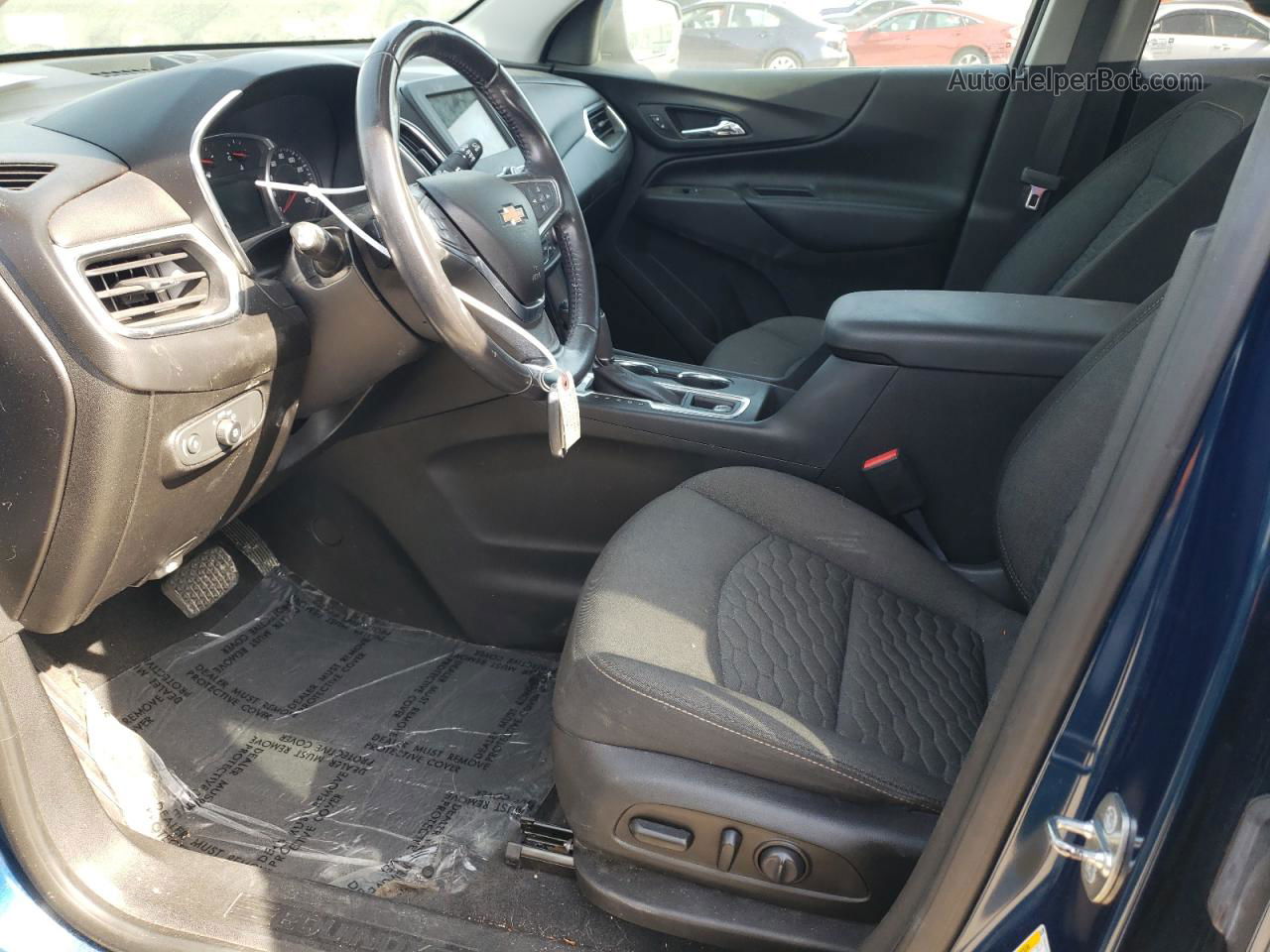 2019 Chevrolet Equinox Lt Синий vin: 2GNAXKEV0K6226671