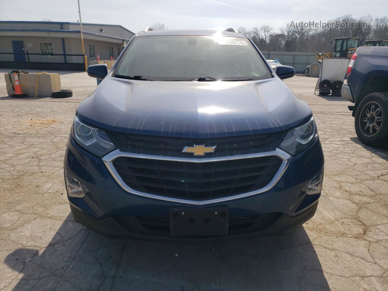 2019 Chevrolet Equinox Lt Синий vin: 2GNAXKEV0K6226671