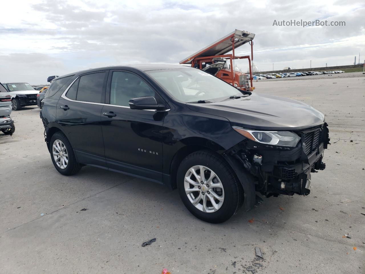 2019 Chevrolet Equinox Lt Черный vin: 2GNAXKEV0K6273313