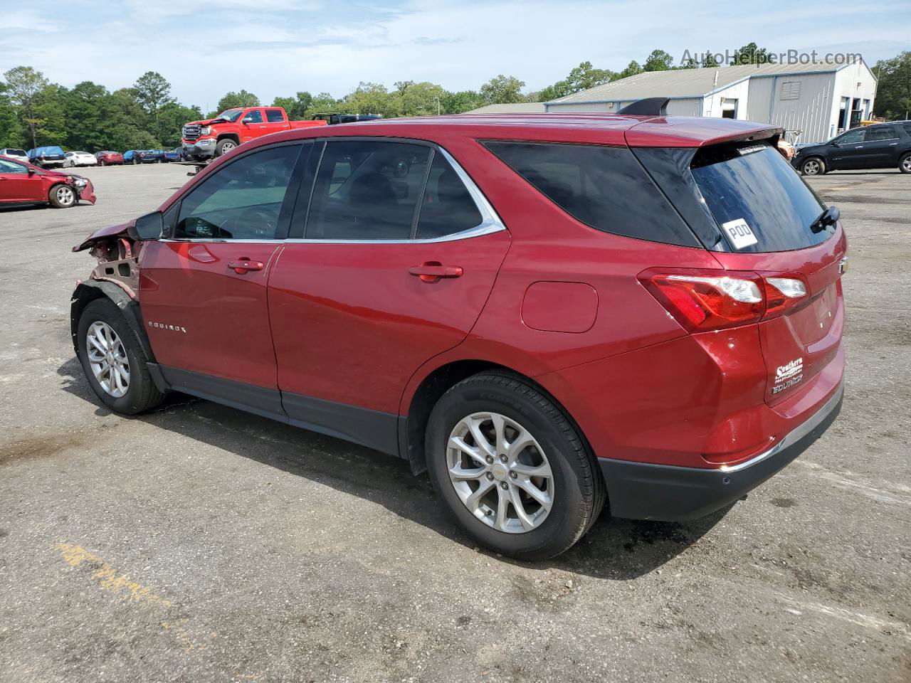 2020 Chevrolet Equinox Lt Темно-бордовый vin: 2GNAXKEV0L6172516