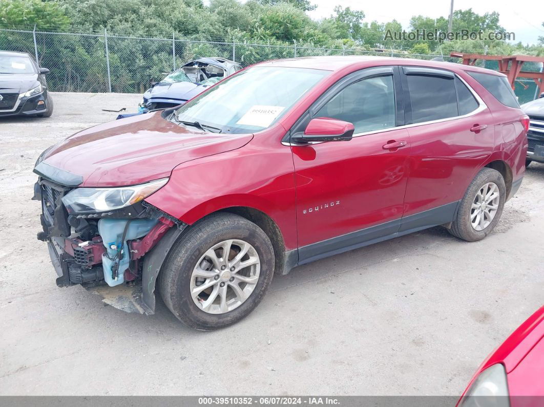 2019 Chevrolet Equinox Lt Red vin: 2GNAXKEV1K6209166