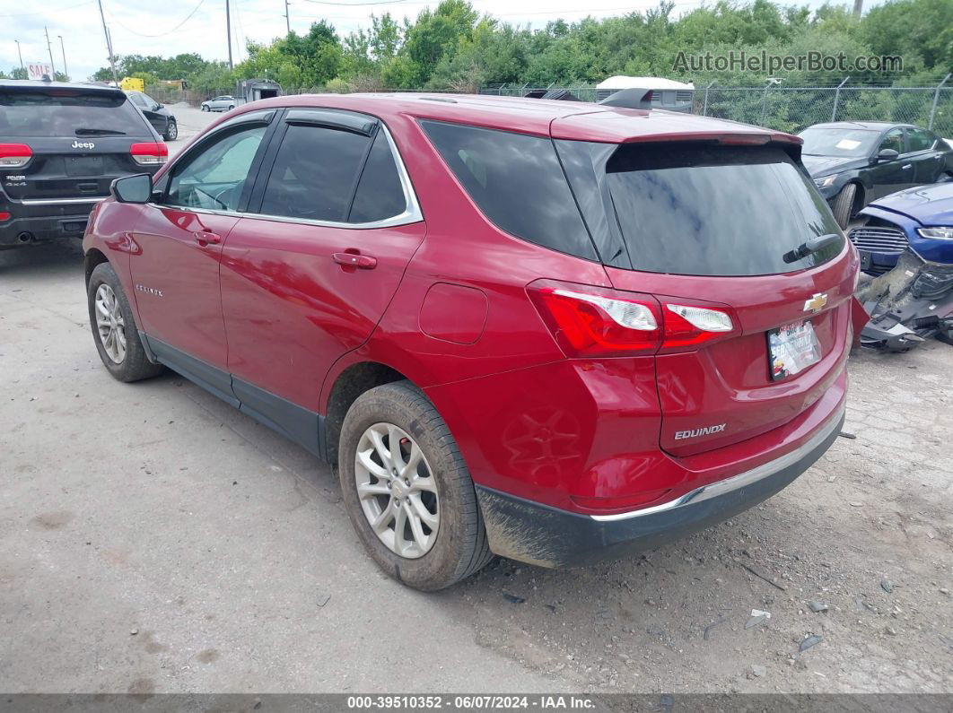 2019 Chevrolet Equinox Lt Red vin: 2GNAXKEV1K6209166