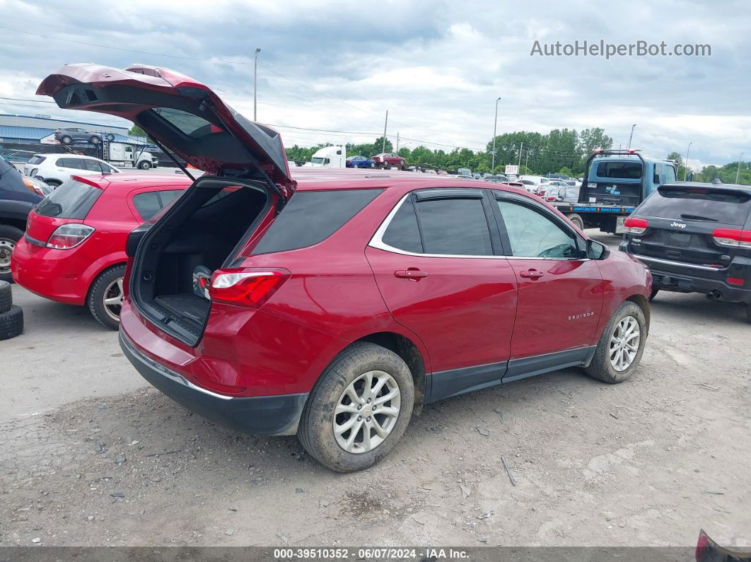 2019 Chevrolet Equinox Lt Red vin: 2GNAXKEV1K6209166