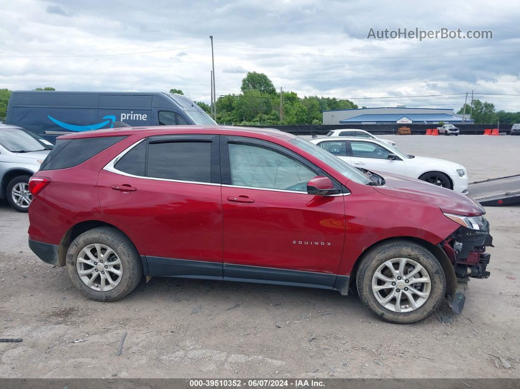 2019 Chevrolet Equinox Lt Red vin: 2GNAXKEV1K6209166