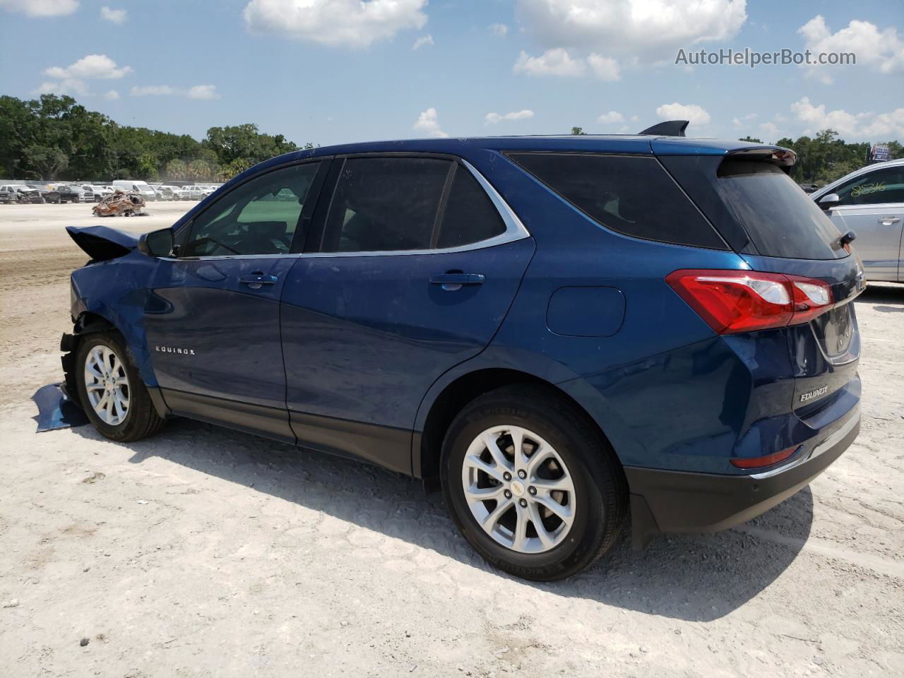 2020 Chevrolet Equinox Lt Blue vin: 2GNAXKEV1L6181127