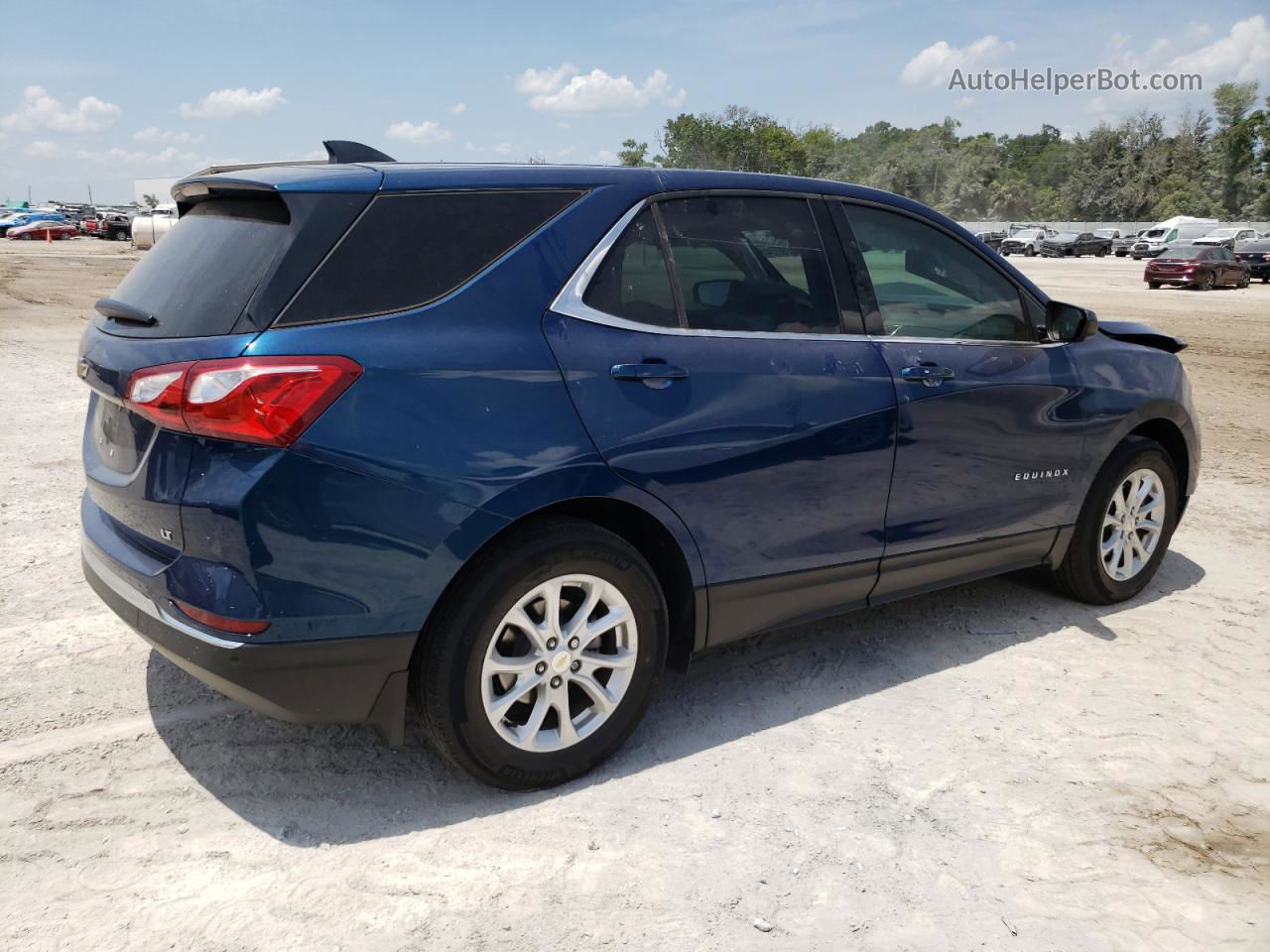 2020 Chevrolet Equinox Lt Blue vin: 2GNAXKEV1L6181127