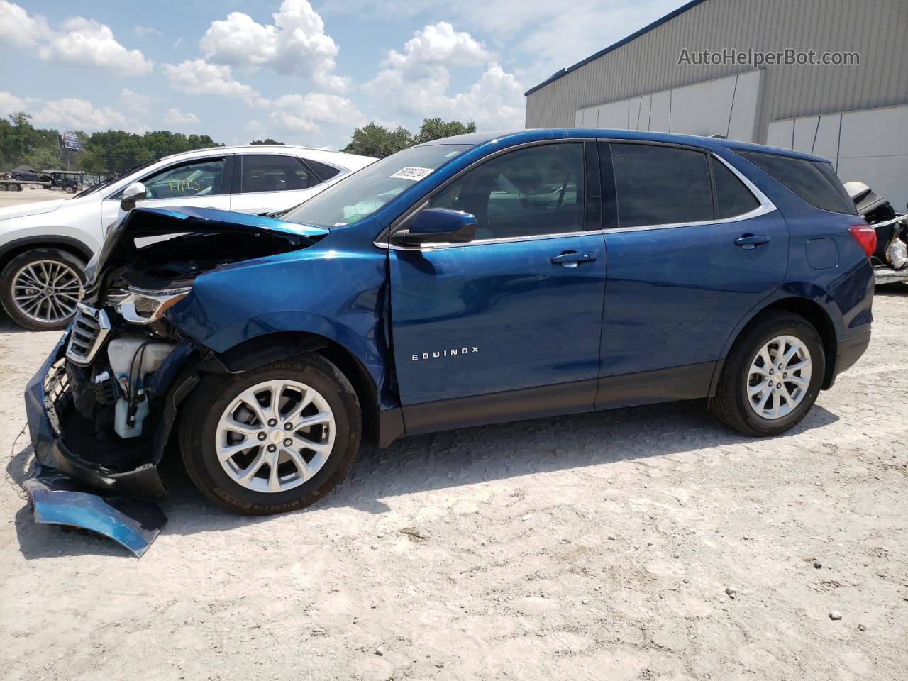 2020 Chevrolet Equinox Lt Blue vin: 2GNAXKEV1L6181127