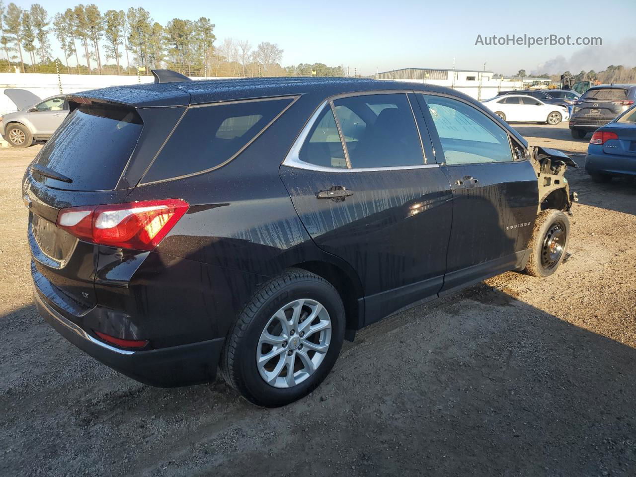 2019 Chevrolet Equinox Lt Black vin: 2GNAXKEV2K6190983