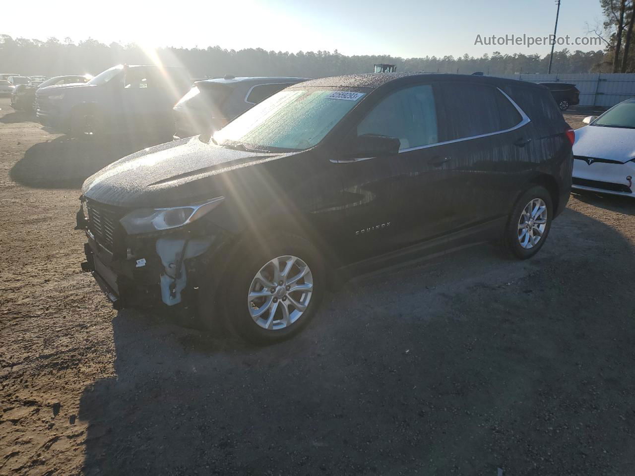 2019 Chevrolet Equinox Lt Black vin: 2GNAXKEV2K6190983