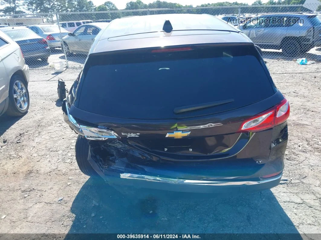 2020 Chevrolet Equinox Fwd Lt 1.5l Turbo Dark Brown vin: 2GNAXKEV2L6112415