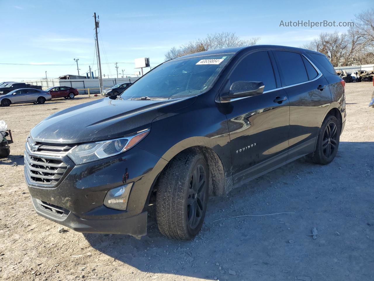 2020 Chevrolet Equinox Lt Black vin: 2GNAXKEV2L6114598