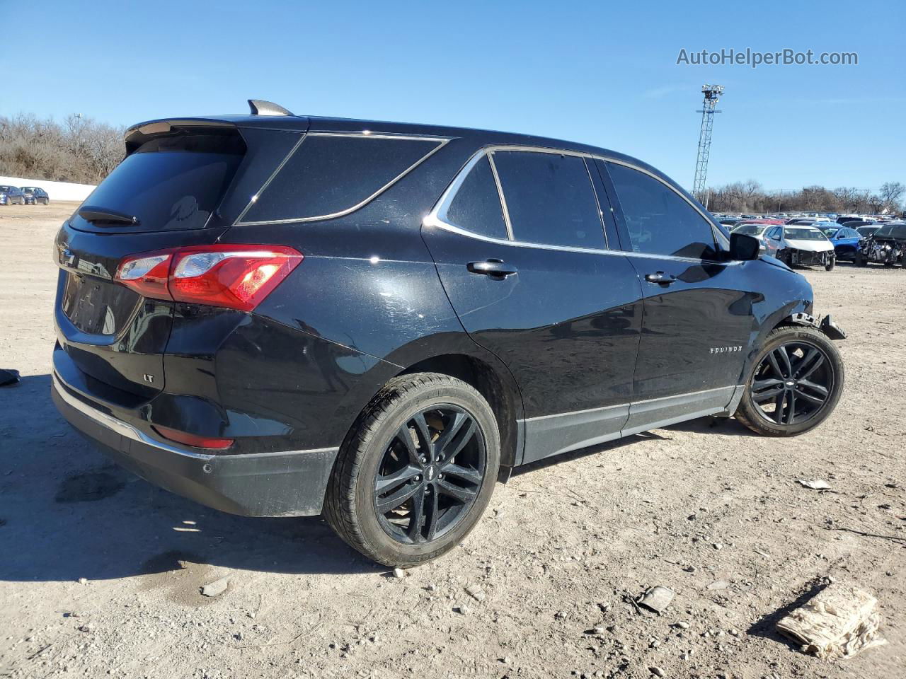 2020 Chevrolet Equinox Lt Black vin: 2GNAXKEV2L6114598