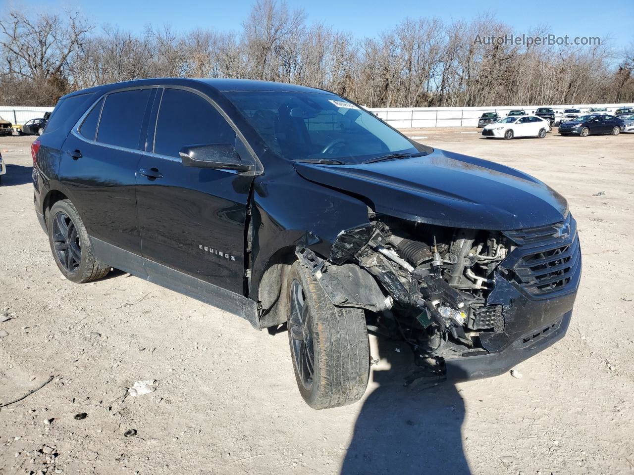 2020 Chevrolet Equinox Lt Black vin: 2GNAXKEV2L6114598