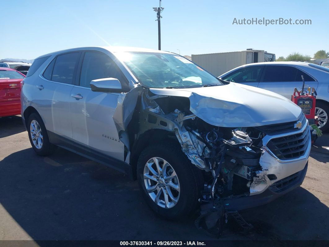 2020 Chevrolet Equinox Lt Silver vin: 2GNAXKEV2L6202437