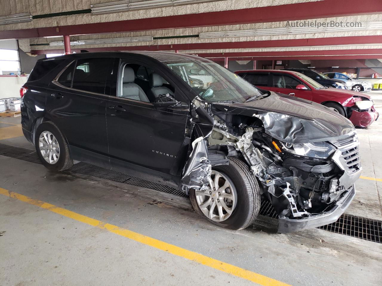 2019 Chevrolet Equinox Lt Угольный vin: 2GNAXKEV3K6120652