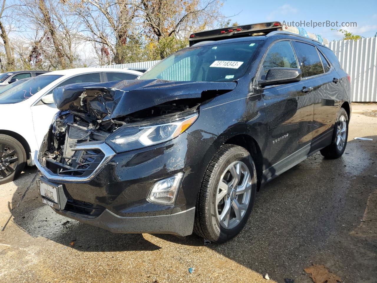 2020 Chevrolet Equinox Lt Black vin: 2GNAXKEV3L6128574