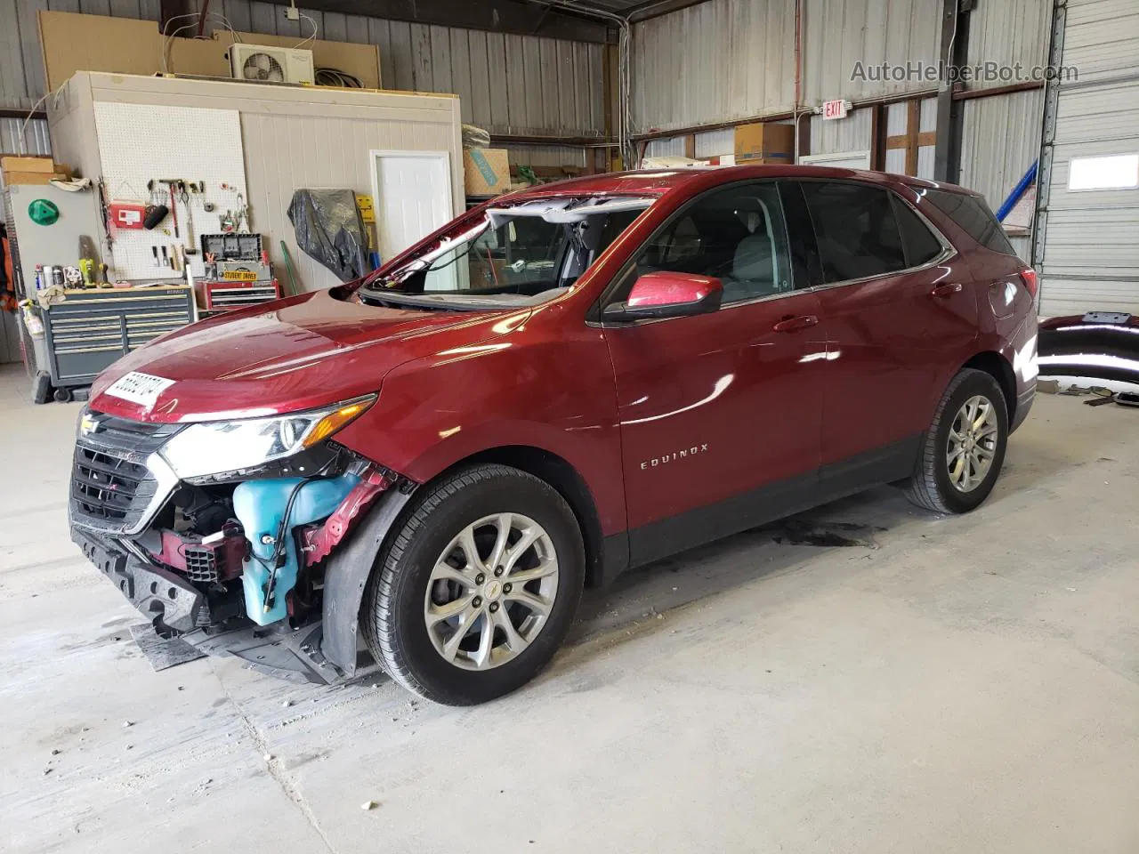 2020 Chevrolet Equinox Lt Red vin: 2GNAXKEV3L6136271