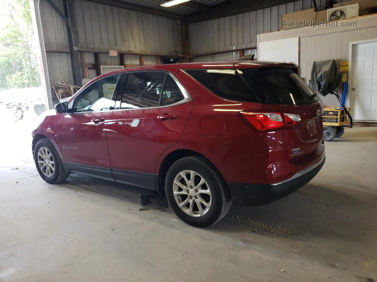 2020 Chevrolet Equinox Lt Red vin: 2GNAXKEV3L6136271