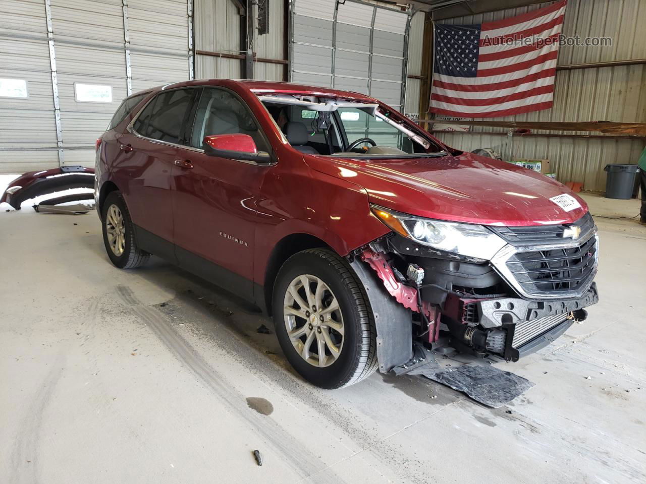 2020 Chevrolet Equinox Lt Red vin: 2GNAXKEV3L6136271