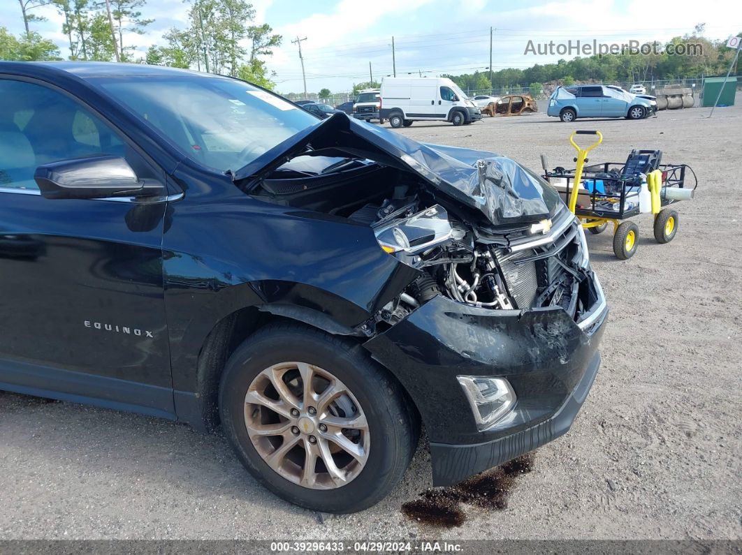 2020 Chevrolet Equinox Fwd Lt 1.5l Turbo Black vin: 2GNAXKEV3L6138733