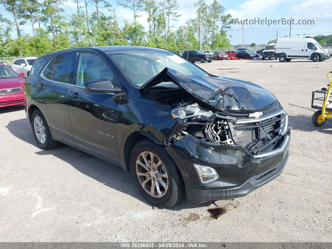 2020 Chevrolet Equinox Fwd Lt 1.5l Turbo Black vin: 2GNAXKEV3L6138733