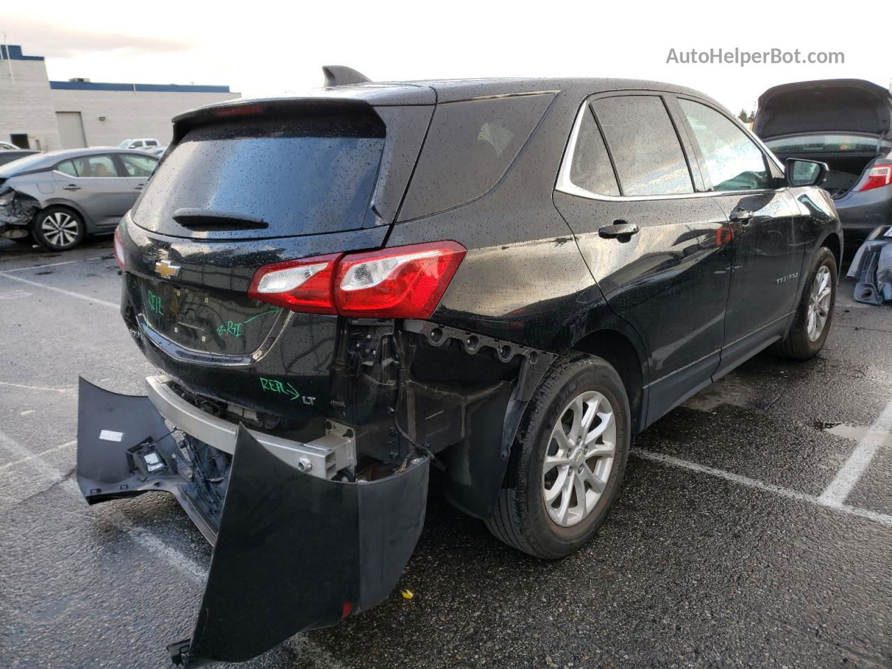 2020 Chevrolet Equinox Lt Black vin: 2GNAXKEV3L6218257