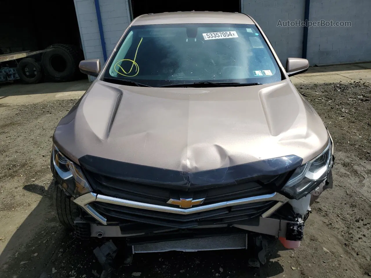 2019 Chevrolet Equinox Lt Brown vin: 2GNAXKEV4K6184750