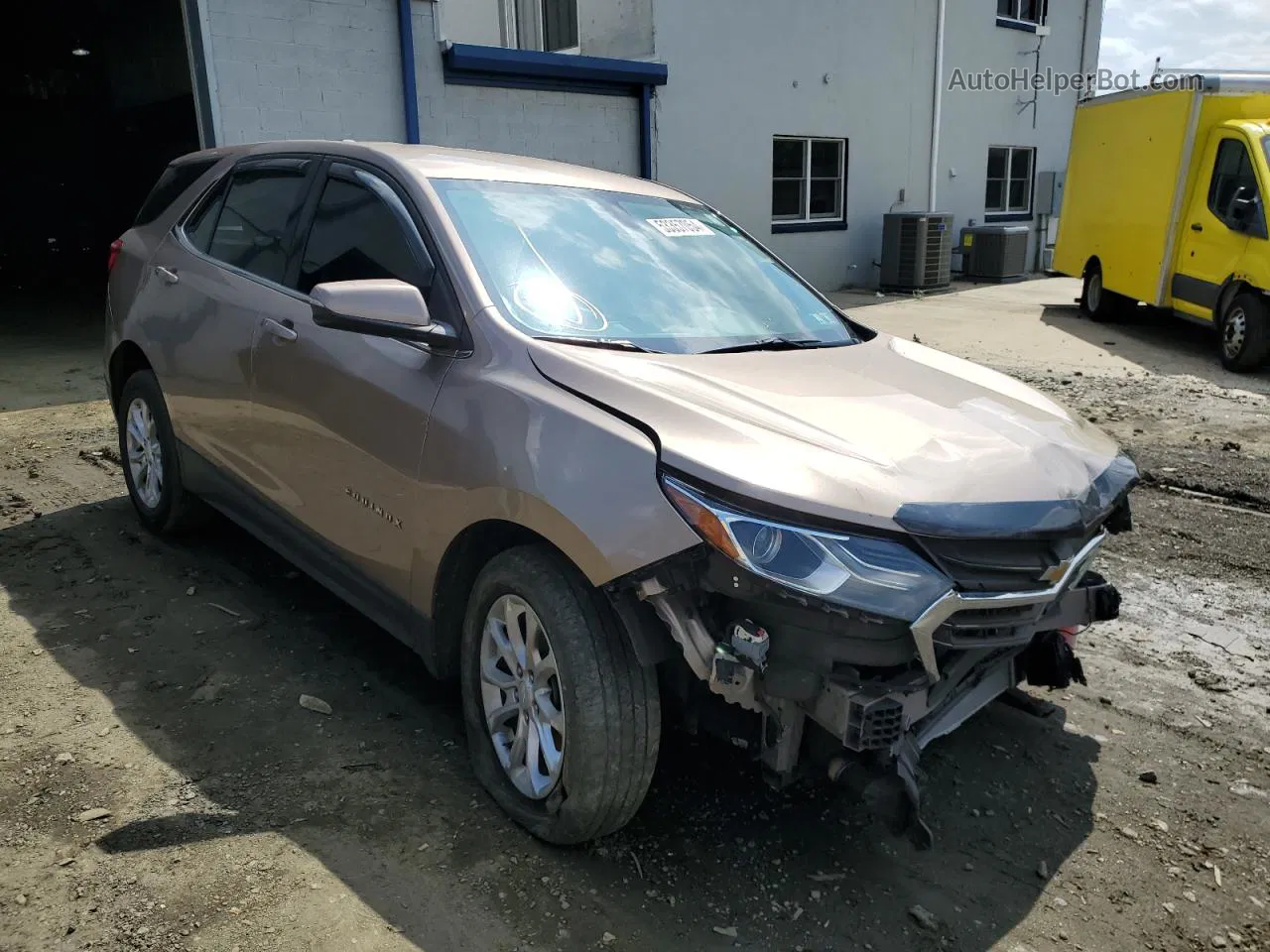 2019 Chevrolet Equinox Lt Brown vin: 2GNAXKEV4K6184750