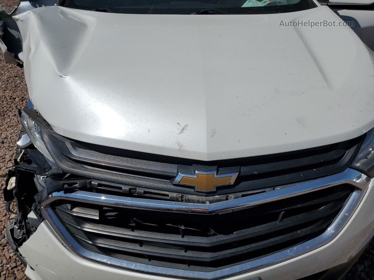 2019 Chevrolet Equinox Lt White vin: 2GNAXKEV4K6305809